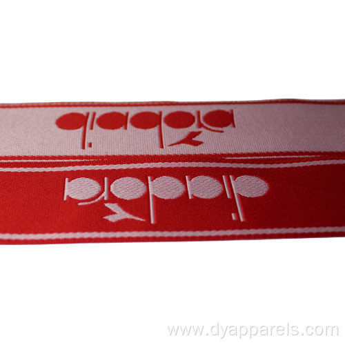 4cm Customized Logo Jacquardt polyester webbing